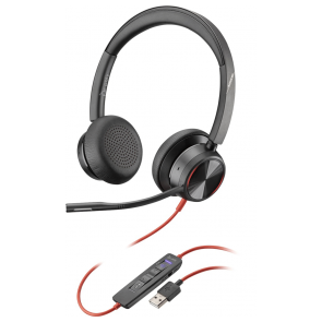 Poly Blackwire 8225 binaural wired USB ANC headset 