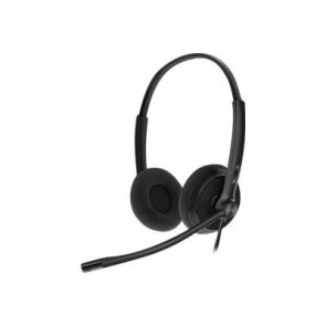 Yealink YHS34 binaural wired QD headset (QD to RJ9)