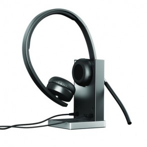 Logitech H820e binaural wireless headset for softphone/PC