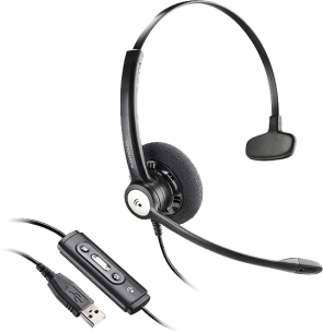Poly Entera HW111N monaural wired USB headset