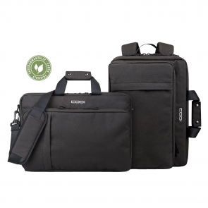 CODi Terra 100% Recycled 15.6" Laptop Briefcase/Backpack Hybrid