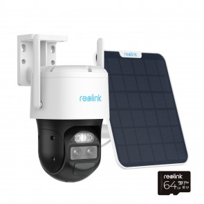 Reolink 2K TrackMix Auto PTZ AI WiFi Solar + 64GB