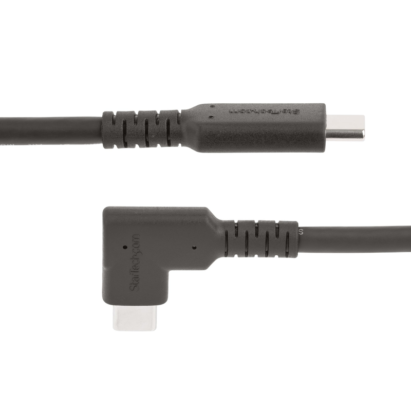 StarTech.com 6.6ft (2m) USB-C Cable, Right-Angled, USB 5Gbps, 100W (5A) Power Delivery, 4K 60Hz DP Alt Mode, Rugged USB C Cord - - Image 9