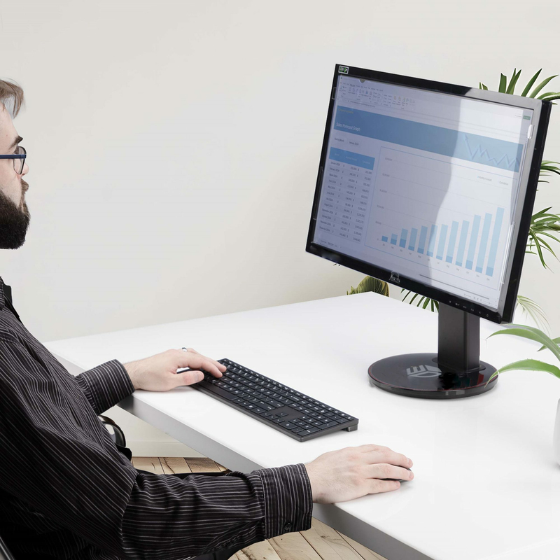 StarTech.com 24-inch 16:10 Anti-Blue Light Filter, BlueLight Screen Filter for 24in Computer Monitor, Reduces Eye Strain, Dual M - Image 7