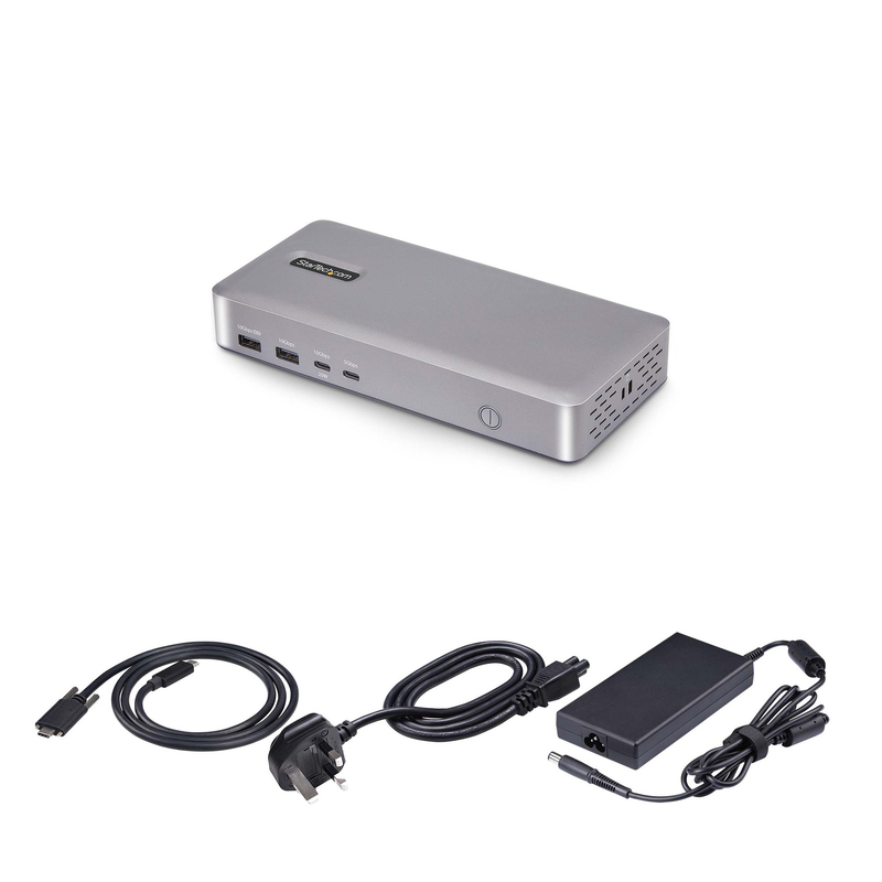 StarTech.com Dual-Monitor USB4 Docking Station, Dual 4K 120Hz or Single 8K 60Hz HDMI, 100W Laptop Charging, 2.5GbE, USB-C Multi- - Image 18