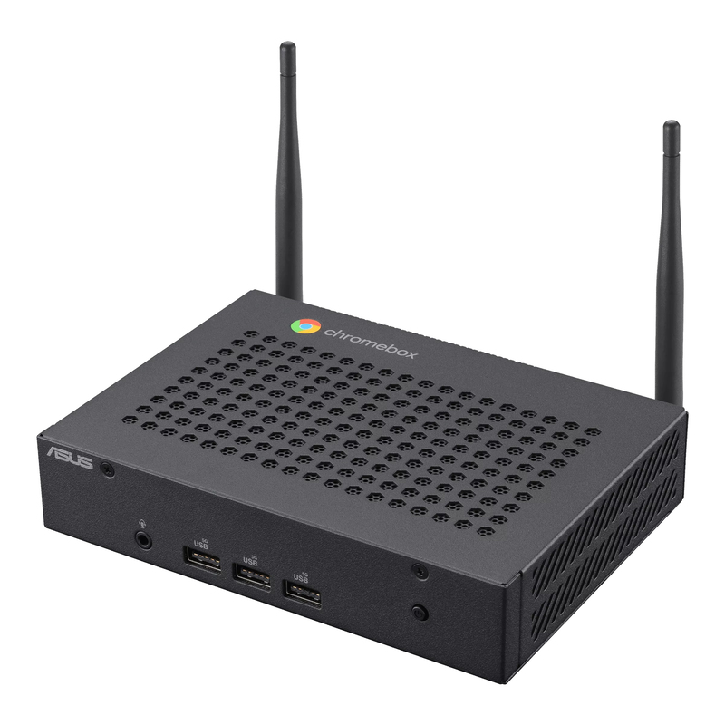 ASUS Chromebox CF40-BC012UN Intel® Celeron® N N4500 8 GB LPDDR4x-SDRAM 64 GB eMMC ChromeOS Mini PC Black - Image 3