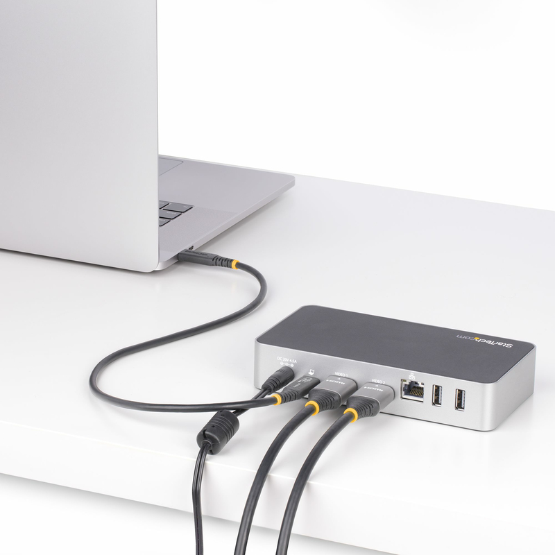StarTech.com 50cm (1.6ft) USB4 Cable, USB-IF Certified USB-C Cable, 40Gbps, 240W Power Delivery PD 3.1 EPR, 8K 60Hz, USB Type-C - Image 7