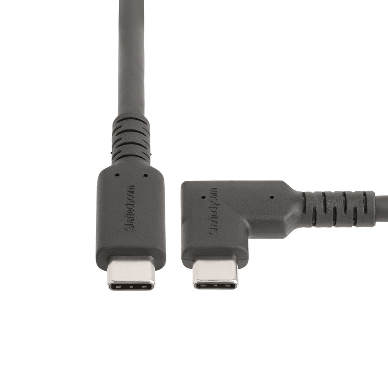 StarTech.com 6.6ft (2m) USB-C Cable, Right-Angled, USB 5Gbps, 100W (5A) Power Delivery, 4K 60Hz DP Alt Mode, Rugged USB C Cord - - Image 8