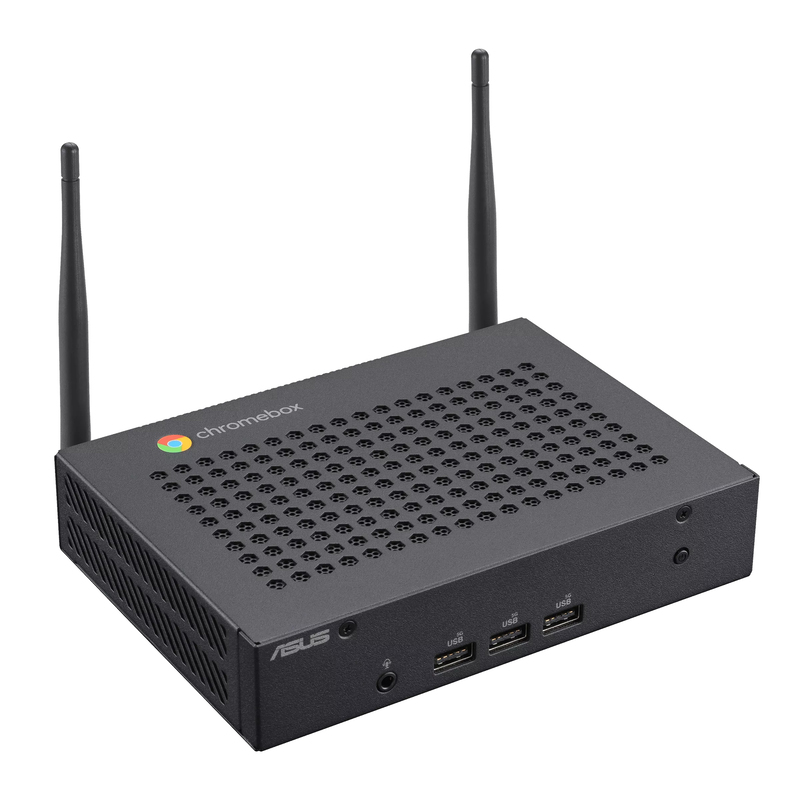 ASUS Chromebox CF40-BC012UN Intel® Celeron® N N4500 8 GB LPDDR4x-SDRAM 64 GB eMMC ChromeOS Mini PC Black - Image 2