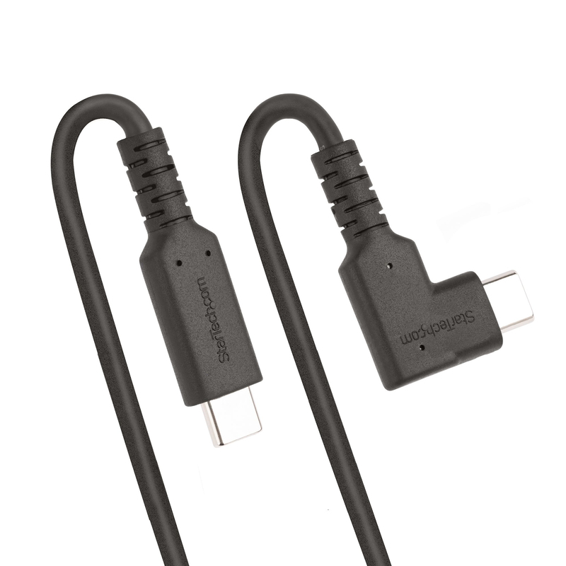 StarTech.com 6.6ft (2m) USB-C Cable, Right-Angled, USB 5Gbps, 100W (5A) Power Delivery, 4K 60Hz DP Alt Mode, Rugged USB C Cord - - Image 7